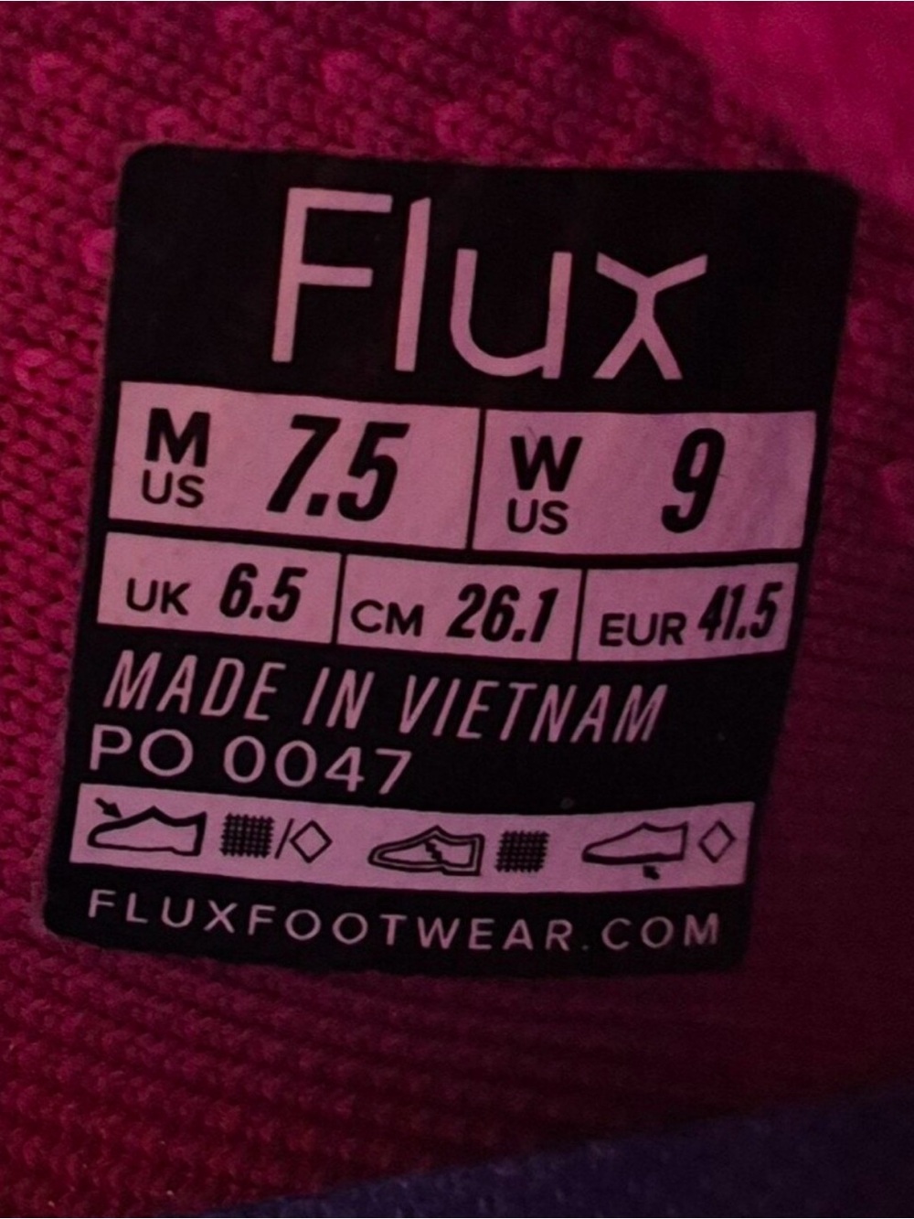 Flux Footwear Adapt barefoot shoes. Women’s size 9. Neon pink slip on - Picture 6 of 7